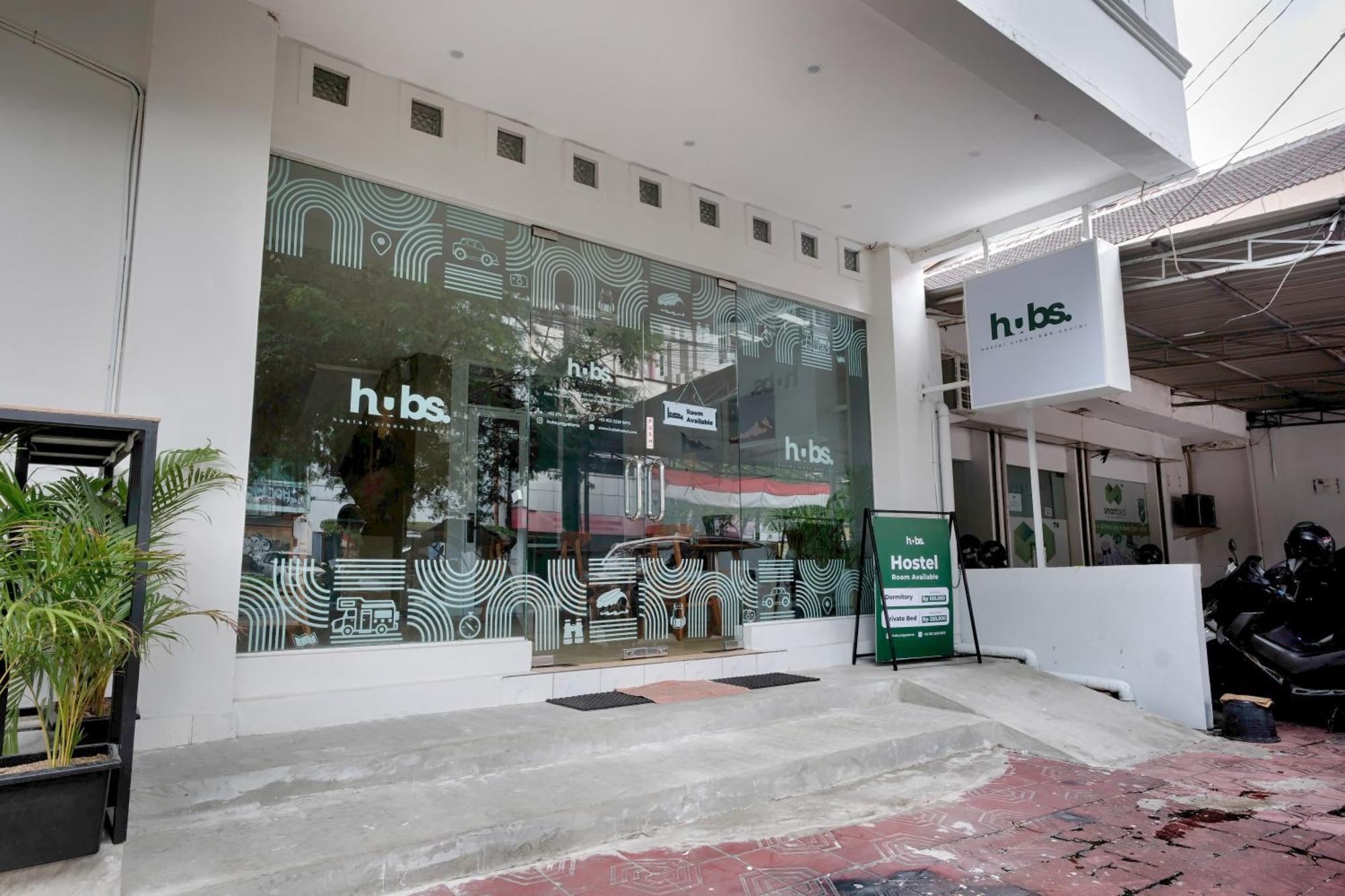Hubs Hostel Yogyakarta Kültér fotó